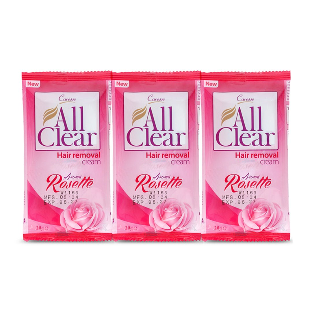 ALL CLEAR HAIR REMOVAL CREAM ROSE 25ML